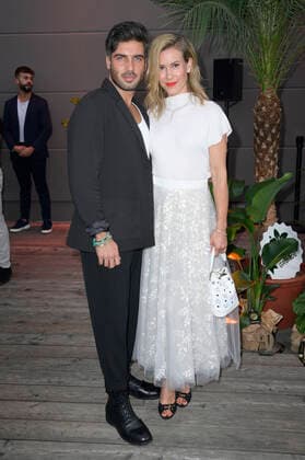 Wolke Hegenbarth with partner Oliver Vaid at the award ceremony of the German Acting Award 2022 at the restaurant Spindler Klatt Berlin, 09 09 2022 Foto:xF.xKernx xFuturexImage