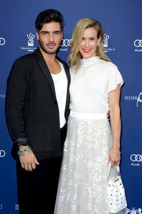 Wolke Hegenbarth with partner Oliver Vaid at the award ceremony of the German Acting Award 2022 at the restaurant Spindler Klatt Berlin, 09 09 2022 Foto:xF.xKernx xFuturexImage