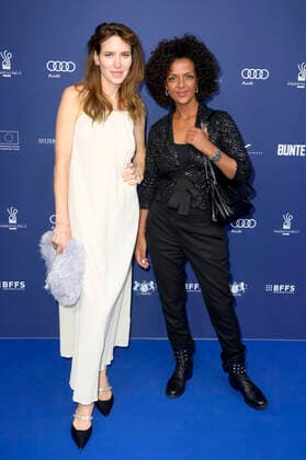 Julia Malik and Dennenesch Zoude at the award ceremony of the German Acting Award 2022 at the restaurant Spindler Klatt Berlin, 09 09 2022 Foto:xF.xKernx xFuturexImage
