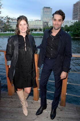 Maximilian Befort with company at the award ceremony of the German Acting Award 2022 in the restaurant Spindler Klatt Berlin, 09 09 2022 Foto:xF.xKernx xFuturexImage