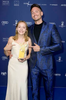 Dora Zygouri and Vladimir Burlakov at the award ceremony of the German Acting Award 2022 in the restaurant Spindler Klatt Berlin, 09 09 2022 Foto:xF.xKernx xFuturexImage