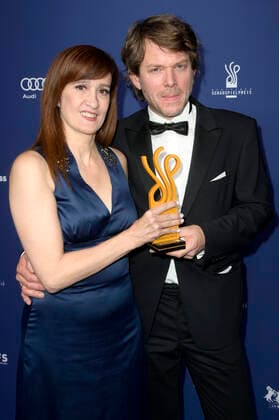Elisabeth Degen and Steffen Schroeder at the award ceremony of the German Acting Award 2022 in the restaurant Spindler Klatt Berlin, 09 09 2022 Foto:xF.xKernx xFuturexImage