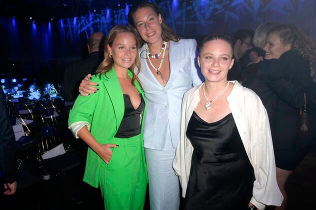 Sonja Gerhardt, Katharina Zorn and Jasna Fritzi Bauer at the award ceremony of the German Acting Award 2022 in the restaurant Spindler Klatt Berlin, 09 09 2022 Foto:xF.xKernx xFuturexImage
