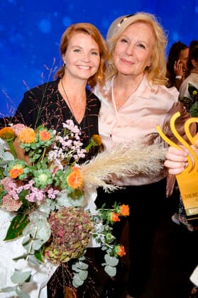 Annette Frier and Maren Kroymann at the award ceremony of the German Acting Award 2022 in the restaurant Spindler Klatt Berlin, 09 09 2022 Foto:xF.xKernx xFuturexImage