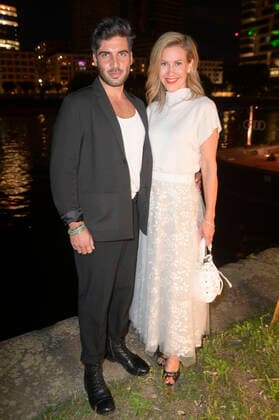 Wolke Hegenbarth with partner Oliver Vaid at the award ceremony of the German Acting Award 2022 at the restaurant Spindler Klatt Berlin, 09 09 2022 Foto:xF.xKernx xFuturexImage