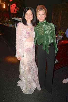 Jasmin Tabatabai and Leslie Malton at the German Acting Award 2022 ceremony at Spindler Klatt restaurant Berlin, 09 09 2022 Foto:xF.xKernx xFuturexImage