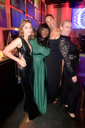 Sarah Alles, Thelma Buabeng, Annabelle Mandeng and Leslie Clio at the German Acting Award 2022 ceremony at Spindler Klatt restaurant Berlin, 09 09 2022 Foto:xF.xKernx xFuturexImage