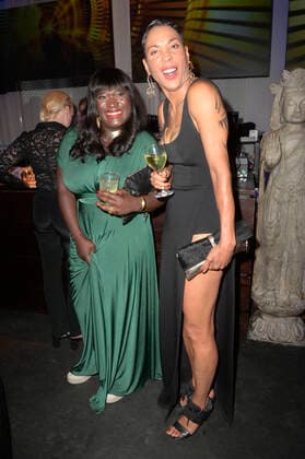 Thelma Buabeng and Annabelle Mandeng at the award ceremony of the German Acting Award 2022 at the restaurant Spindler Klatt Berlin, 09 09 2022 Foto:xF.xKernx xFuturexImage