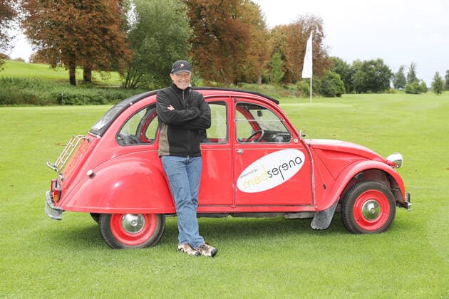 28 Tabaluga Golf Cup Michael Roll with 2 CV, Tutzing Bavaria Germany Golf Course Tutzing