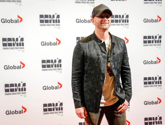September 11, 2022, Calgary, AB, CANADA: Tim Hicks poses on the red carpet at the Canadian Country Music Awards in Calgary, Alta., Sunday, Sept. 11, 2022. Calgary CANADA  - ZUMAc35_ 20220911_zaf_c35_340 Copyright: xJeffxMcintoshx