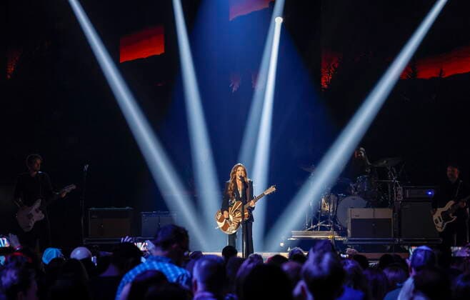 September 11, 2022, Calgary, AB, CANADA: Tenille Townes performs at the Canadian Country Music Awards in Calgary, Alta., Sunday, Sept. 11, 2022. Calgary CANADA  - ZUMAc35_ 20220911_zaf_c35_346 Copyright: xJeffxMcintoshx