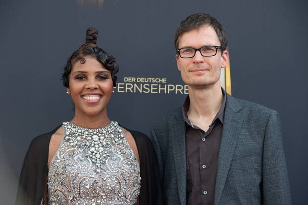 Matthias PETSCHE, escort not identified red carpet, red carpet show, arrival, arrival, German Television Award, The Night of the Creatives The German Television Award 2022, German Television Award 2022 in Cologne, on 13 09 2022