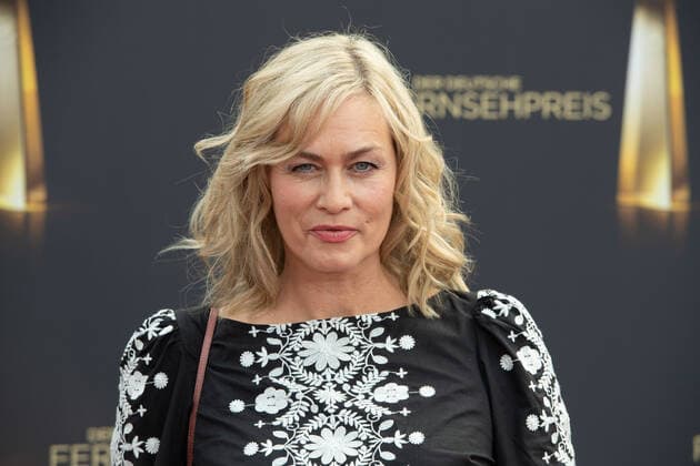 Gesine CUKROWSKI, Actress Red Carpet, Red Carpet Show, Arrival, Arrival, German Television Award, The Night of the Creatives The German Television Award 2022, German Television Award 2022 in Cologne, on 13 09 2022