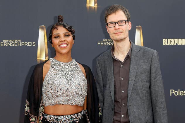 Alice Francis and Matthias Petsche at the German Television Award 2022 The Night of the Creatives at Studio Ehrenfeld Cologne, 13 09 2022 Foto:xR.xSchmiegeltx xFuturexImage