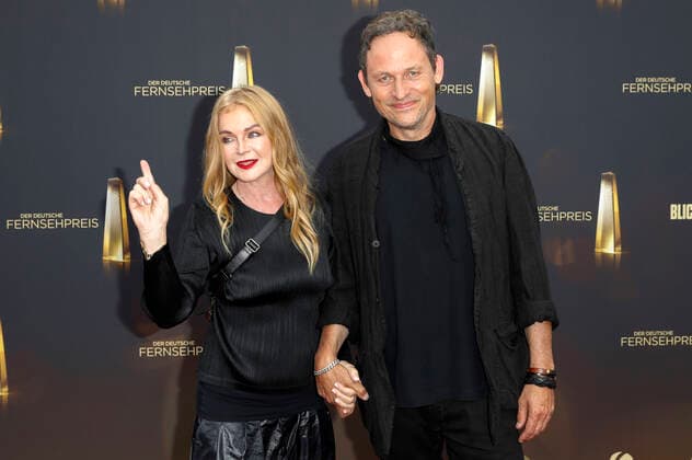 Inga Humpe with partner Tommi Eckart of 2raumwohnung at the German Television Award 2022 The Night of the Creatives at Studio Ehrenfeld Cologne, 13 09 2022 Foto:xR.xSchmiegeltx xFuturexImage