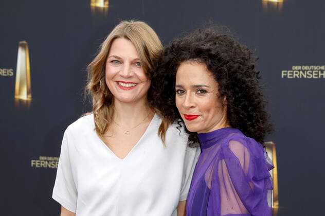 Barbara Ott and Arabella Bartsch at the German Television Award 2022 The Night of the Creatives at Studio Ehrenfeld Cologne, 13 09 2022 Foto:xR.xSchmiegeltx xFuturexImage