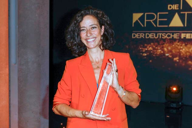 Friederike Weymar at the German Television Award 2022 The Night of the Creatives at Studio Ehrenfeld Cologne, 13 09 2022 Foto:xR.xSchmiegeltx xFuturexImage