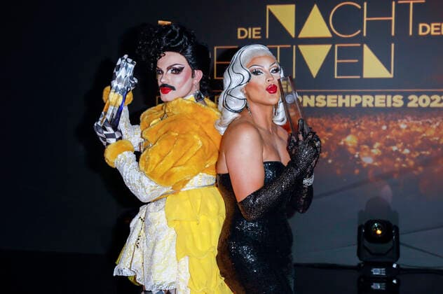 Bambi Mercury and Envy Peru at the German Television Award 2022 The Night of the Creatives at Studio Ehrenfeld Cologne, 13 09 2022 Foto:xR.xSchmiegeltx xFuturexImage