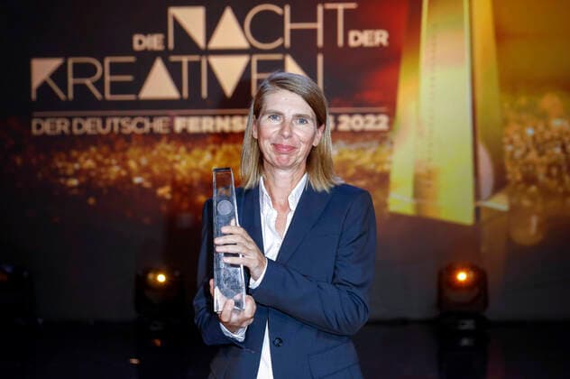 Petra Albert at the German Television Award 2022 The Night of the Creatives at Studio Ehrenfeld Cologne, 13 09 2022 Foto:xR.xSchmiegeltx xFuturexImage