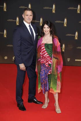 Iris Berben and Heiko Kiesow at the German Television Award ceremony on 14 09 2022 in Cologne German Television Award ceremony 2022 in Cologne