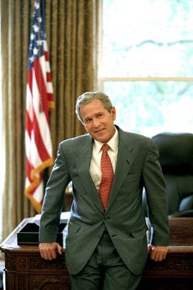 President Bush. President George W. Bush, White House Highlights Subject, President George W. Bush--White House highlight photographs. Copyright: xpiemagsx 1282_6176916 !ACHTUNG AUFNAHMEDATUM GESCHÄTZT!