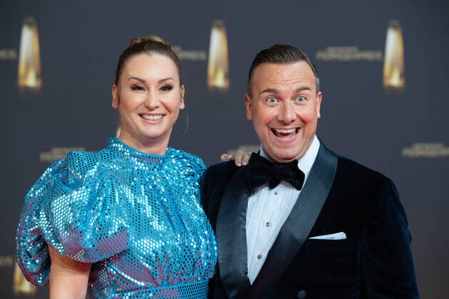 Tim RAUE, cook, escort not identified red carpet, red carpet show, arrival, arrival, award ceremony of the German Television Award, The German Television Award 2022, German Television Award 2022 in Cologne, on 14 09 2022