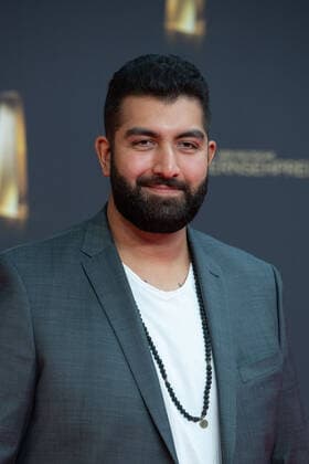 Faisal KAWUSI, Comedian, Red Carpet, Red Carpet Show, Arrival, Arrival, German Television Award, German Television Award 2022, German Television Award 2022 in Cologne, on 14 09 2022