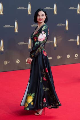 Mimi FIEDLER, actress, red carpet, red carpet show, arrival, arrival, German Television Award, German Television Award 2022, German Television Award 2022 in Cologne, on 14 09 2022