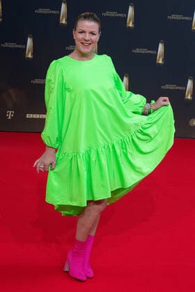 Mirja BOES, actress, red carpet, red carpet show, arrival, arrival, German Television Award, German Television Award 2022, German Television Award 2022 in Cologne, on 14 09 2022
