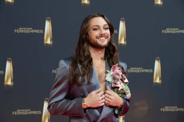 Ricardo SIMONETTI, Red Carpet, Red Carpet Show, Arrival, Arrival, German Television Award, German Television Award 2022, German Television Award 2022 in Cologne, on 14 09 2022