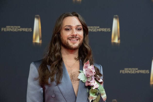 Ricardo SIMONETTI, Red Carpet, Red Carpet Show, Arrival, Arrival, German Television Award, German Television Award 2022, German Television Award 2022 in Cologne, on 14 09 2022