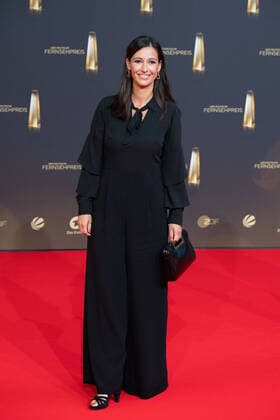 Pinar ATALAY, presenter, red carpet, red carpet show, arrival, arrival, German Television Award, German Television Award 2022, German Television Award 2022 in Cologne, on 14 09 2022