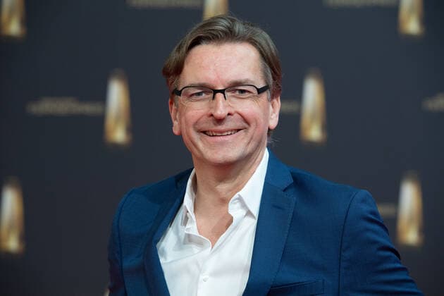 Claus STRUNZ,Presenter, Red Carpet, Red Carpet Show, Arrival, Arrival, German Television Award, German Television Award 2022, German Television Award 2022 in Cologne, on 14 09 2022