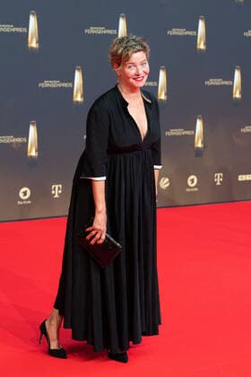 Margarita BROICH, actress, red carpet, red carpet show, arrival, arrival, German Television Award, German Television Award 2022, German Television Award 2022 in Cologne, on 14 09 2022