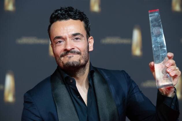 Giovanni ZARRELLA receives the German Television Award in the category Best Individual Performance Moderation Entertainment Presentation of the German Television Award, The German Television Award 2022, German Television Award 2022 in Cologne, on 14 09 2022