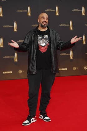 The German Television Award 2021 Abdelkarim on the red carpet at the award ceremony The German Television Award The TV highlights of the year on September 14 at MMC Studios Cologne Copyright: xEventpressxGolejewskix