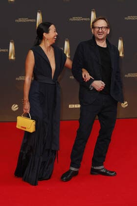 The German Television Award 2021 Minh Khai Phan Thi and Milan Peschel on the red carpet at the award ceremony The German Television Award The TV highlights of the year on September 14 at MMC Studios Cologne Copyright: xEventpressxGolejewskix