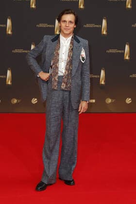The German Television Award 2021 Franz Hartwig on the red carpet at the award ceremony The German Television Award The TV Highlights of the Year on September 14 at MMC Studios Cologne Copyright: xEventpressxGolejewskix