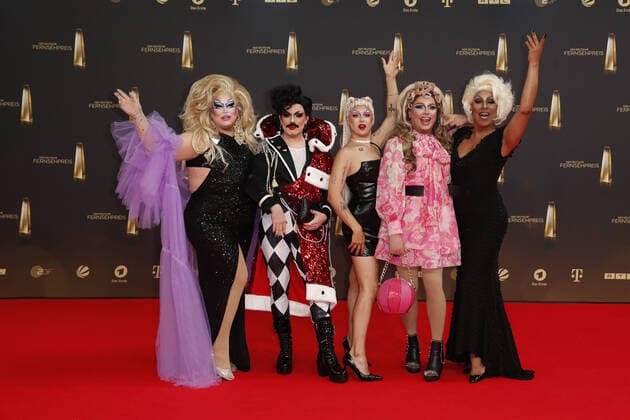 The German Television Award 2021 Tim Bambi Mercury Knaak, Boris Envy Peru Itzkovich Escobar on the red carpet at the award ceremony The German Television Award The TV highlights of the year on September 14 at the MMC Studios Cologne Copyright: xEventpressxGolejewskix