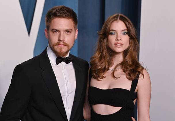 March 27, 2022, Beverly Hills, CA, USA: Dylan Sprouse and Barbara Palvin attend the 2022 Vanity Fair Oscar Party hosted by Radhika Jones at Wallis Annenberg Center for the Performing Arts on March 27, 2022 in Beverly Hills, California. Beverly Hills USA - ZUMAs181 20220327_zea_s181_1740 Copyright: xImagespacex