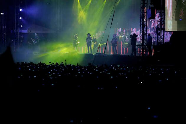 212th Anniversary Of The Independence Of Mexico Los Tigres del Norte perform a concert in the Zocalo of Mexico City on the occasion of the Grito de Independencia de MÃ xico, led by AndrÃ s Manuel Lopez Obrador, President of Mexico. Mexico City Mexico City Mexico  Copyright: xGerardoxVieyrax originalFilename: vieyra-notitle220916_npcFI.jpg