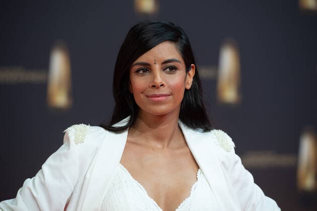 Collien ULMEN-FERNANDES, Schauspielerin, Roter Teppich, Red Carpet Show, Ankunft, arrival, Verleihung des Deutschen Fernsehpreises, Der Deutsche Fernsehpreis 2022, Deutscher Fernsehpreis 2022 in Koeln, am 14.09.2022. *** Collien ULMEN FERNANDES, actress, red carpet, red carpet show, arrival, arrival, German Television Award, German Television Award 2022, German Television Award 2022 in Cologne, on 14 09 2022