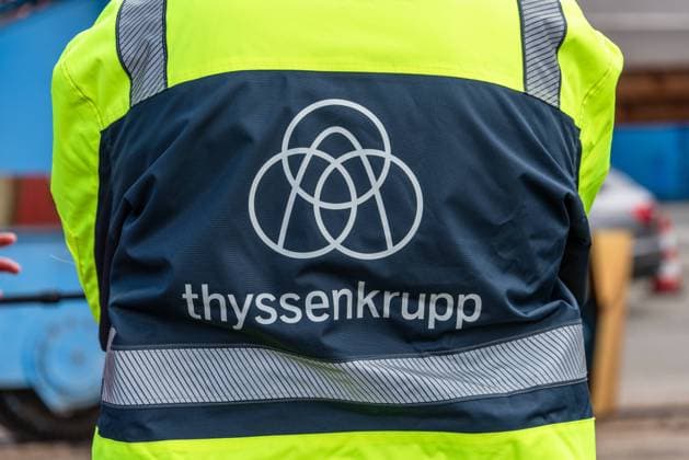 Kiel, Schleswig-Holstein, 16. September 2022. Wirtschaftsminister Madsen besucht Werften-Standorte in Kiel: Thyssen Krupp Marine Systems (TKMS) und German Naval Yards (GNY). *** Kiel, Schleswig Holstein, 16 September 2022 Economics Minister Madsen visits shipyard sites in Kiel Thyssen Krupp Marine Systems TKMS and German Naval Yards GNY