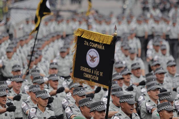 Military Civic Parade On The Occasion Of The 212th Anniversary Of The Independence Of Mexico Military Civic Parade on the occasion of the 212th Anniversary of the Independence of Mexico held in the Zocalo of Mexico City, an event led by AndrÃ s Manuel Lopez Obrador, President of Mexico. Mexico City Mexico City Mexico  Copyright: xGerardoxVieyrax originalFilename: vieyra-notitle220916_npGNX.jpg