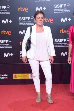 September 16, 2022, Donostia San Sebastian, Euskadi, Spain: Mertxe Aizpurua attended Red Carpet Opening Ceremony during 70th San Sebastian International Film Festival at Kursaal Palace on September 16, 2022 in Donostia San Sebastian, {country Donostia San Sebastian Spain - ZUMAg15_ 20220916_zaf_g15_240 Copyright: xJackxAbuinx