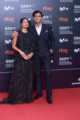 September 16, 2022, Donostia San Sebastian, Euskadi, Spain: Maria Garcia de Jaime, Tomas Paramo attended Red Carpet Opening Ceremony during 70th San Sebastian International Film Festival at Kursaal Palace on September 16, 2022 in Donostia San Sebastian, {country Donostia San Sebastian Spain - ZUMAg15_ 20220916_zaf_g15_209 Copyright: xJackxAbuinx
