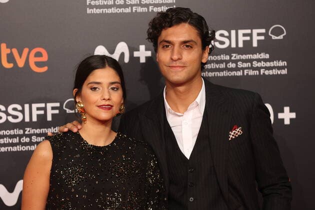 Opening Gala Of The San Sebastian Film Festival 2022 Maria Garcia de Jaime and Tomas Paramo pose during the opening gala of the San Sebastian Film Festival 2022 at the Kursaal, September 16, 2021, San Sebastian, Guipuzkoa, Basque Country, (Spain). From today until next Saturday, September 24, San Sebastian dresses up to host the 70th edition of Zinemaldia, the most famous Spanish film festival. One example is the French actress Juliette Binoche to whom the festival has dedicated this year s official poster and who will attend, for the fourth time in its history, to receive one of the Donostia awards. San Sebastian Spain Spain Copyright: xRaulxTerrelx originalFilename: agency-openingg220916_np7RL.jpg