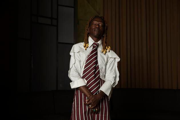 September 19, 2022, Toronto, ON, CANADA: Pierre Kwenders poses for a portrait at the Polaris Music Prize Awards in Toronto on Monday, September 19, 2022. Toronto CANADA  - ZUMAc35_ 20220919_zaf_c35_167 Copyright: xChrisxYoungx