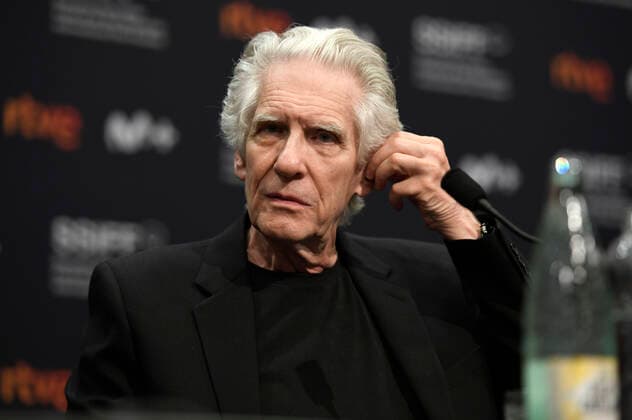 David Cronenberg at the press conference for the Donistia Award at the 70 International Film Festival San Sebastian Festival Internacional de Cine de San Sebastian at the Kursaal San Sebastian, 21 09 2022. Foto:xC.xNiehausx xFuturexImage