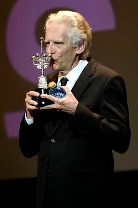 David Cronenberg receiving the Donostia Award for lifetime achievement at the 70 San Sebastian International Film Festival Festival Internacional de Cine de San Sebastian at the Victoria Eugenia San Sebastian Theater, 22 09 2022. Foto:xC.xNiehausx xFuturexImage